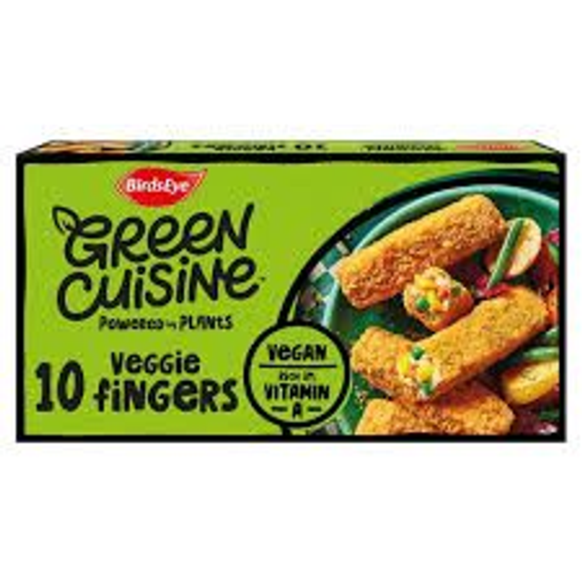 Birds Eye Green Cuisine 10 Veggie Fingers 284g