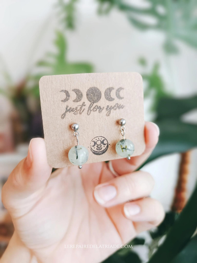 BOUCLES D&#039;OREILLES - LA DRUIDESSE 