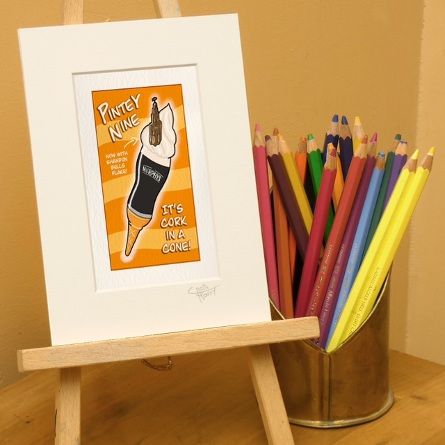 Pintey Nine Unframed