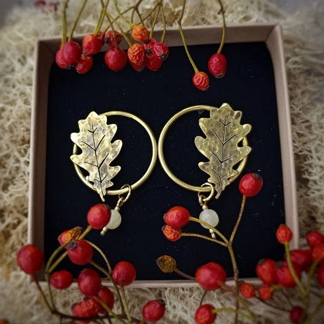 ONIRISMES - Boucles d'oreilles "Hamadryade" (Version 1)