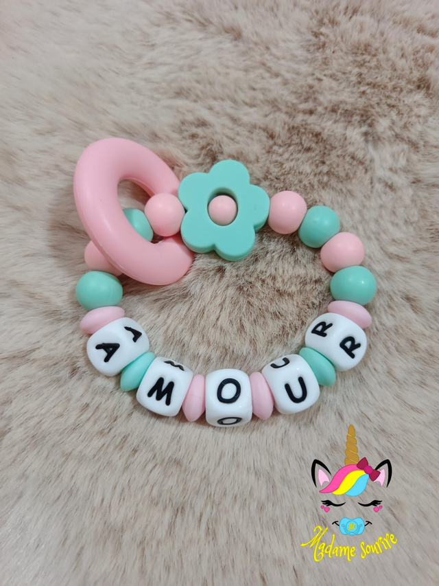 Anneau dentition Fleur