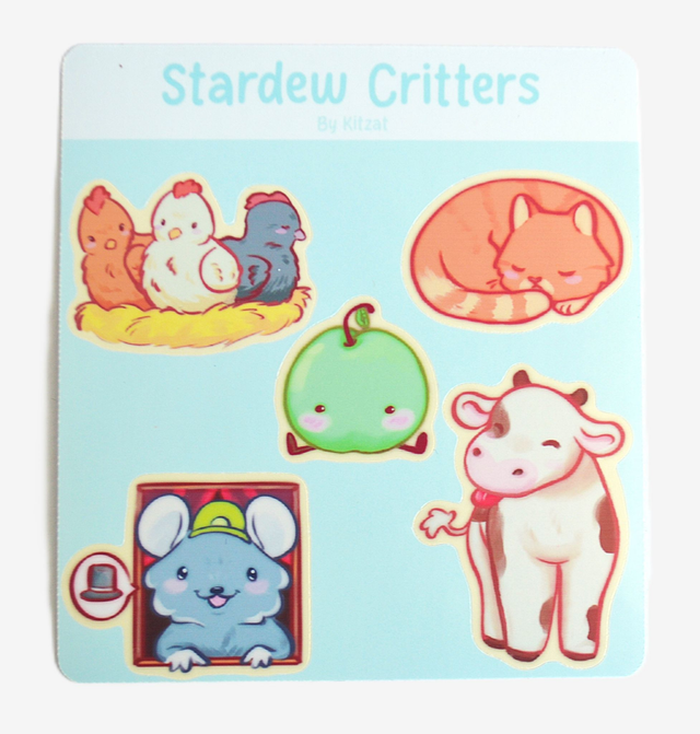 Mini Stickersheet: Stardew Valley