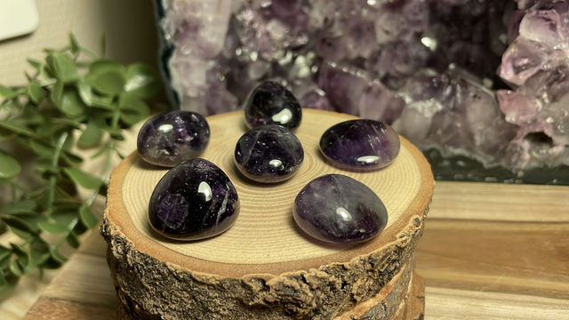Mini Pierre roulée AMETHYSTE (XS)