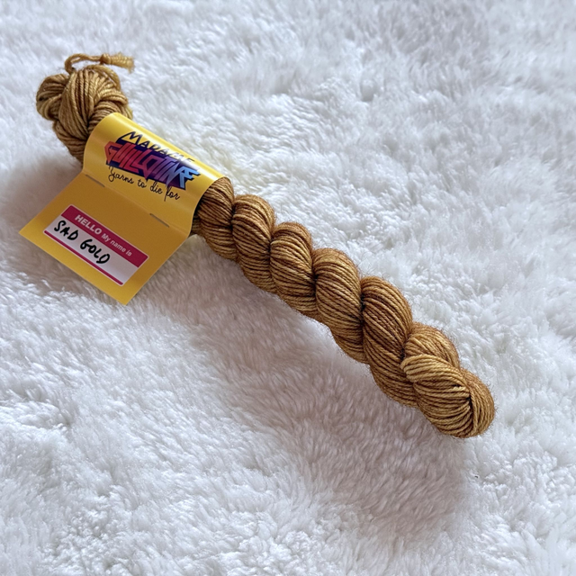 Sad Gold — 100% BFL Mini — 20g