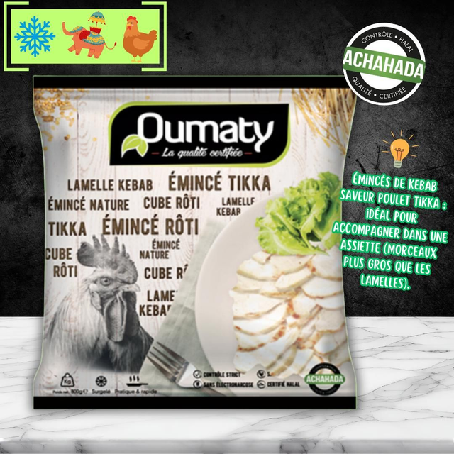 🐓 Emincé de Poulet Tikka 🇮🇳