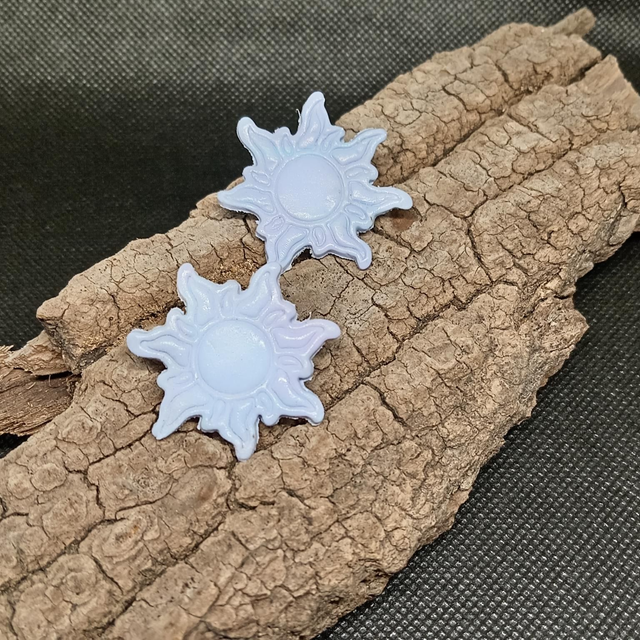 Boucle d'oreille "sun" 