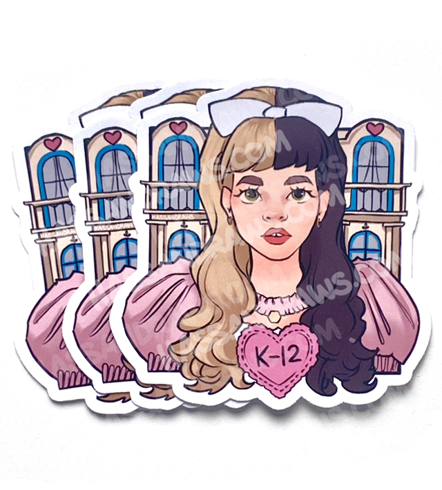 School Vinyl Sticker