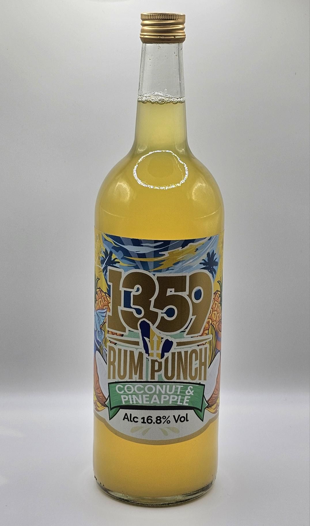 1L Coconut & Pineapple Rum Punch