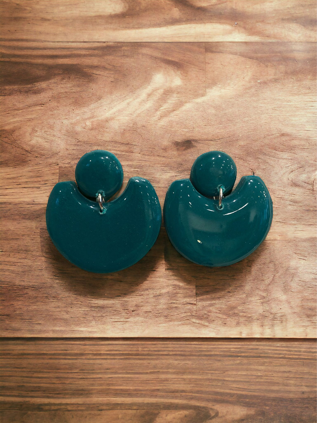 DEMI LUNE BLEU CANARD