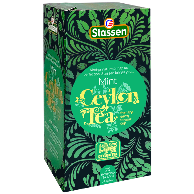 Stassen Mint Black Tea Gastro-Teebeutel