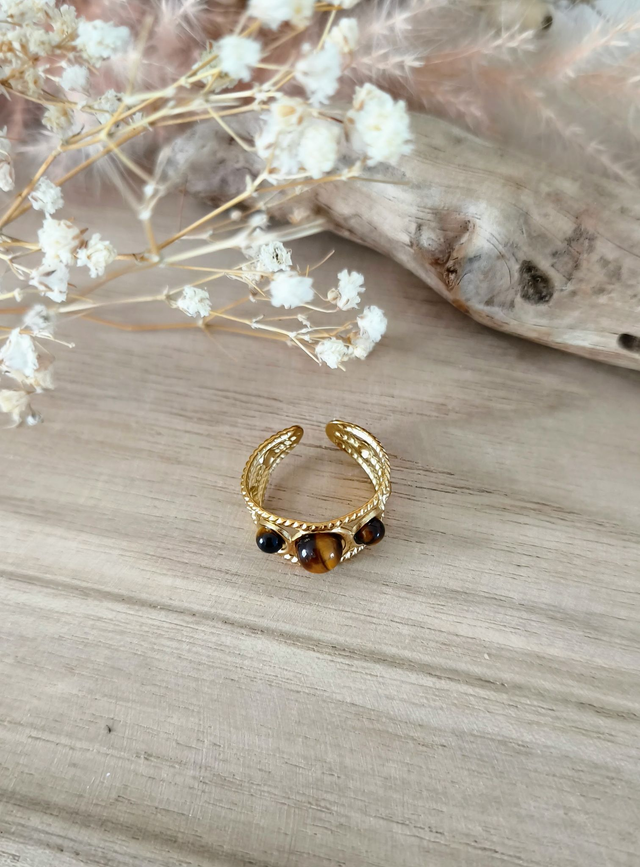 Bague Astrale Oeil de tigre