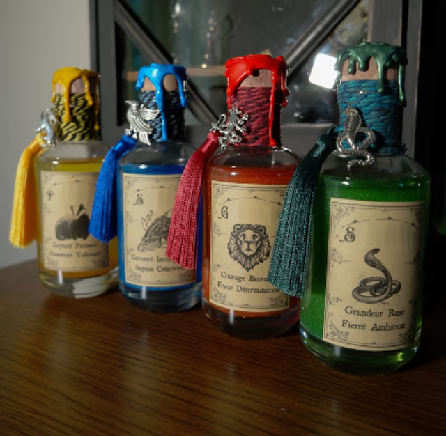 Potions maisons de l'école de sorcellerie