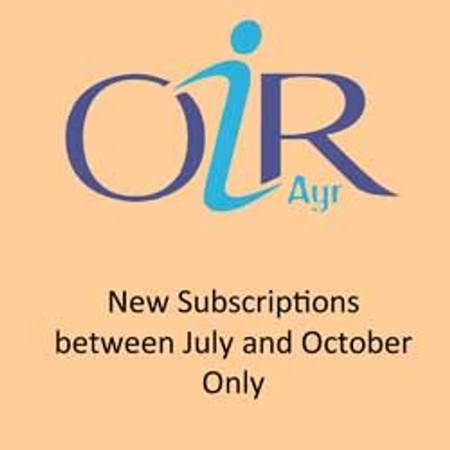 New Subscription started between July and October only