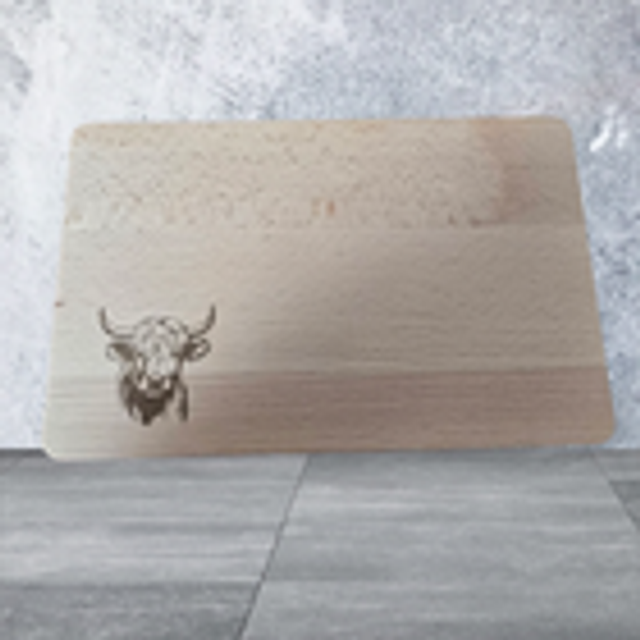 Chopping Board - Highland Cow