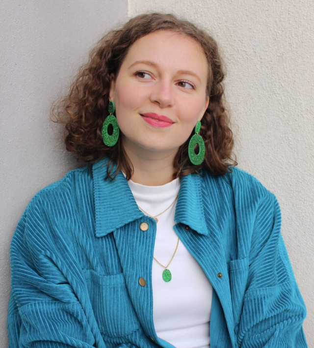 Iris • vert pailleté