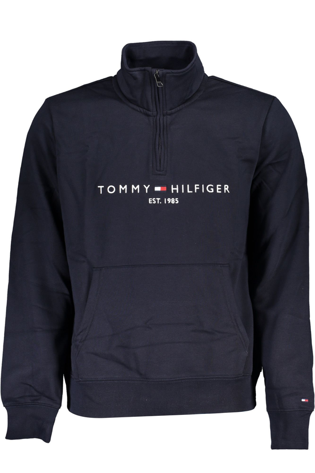 TOMMY HILFIGER FELPA SENZA ZIP UOMO BLU