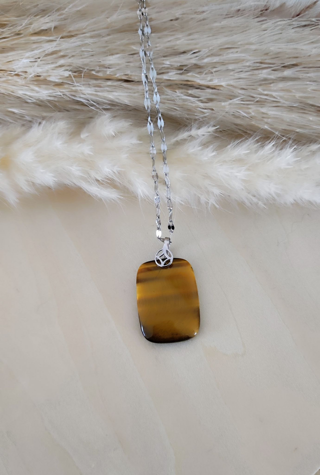 Pendentif "Destin" Oeil de tigre