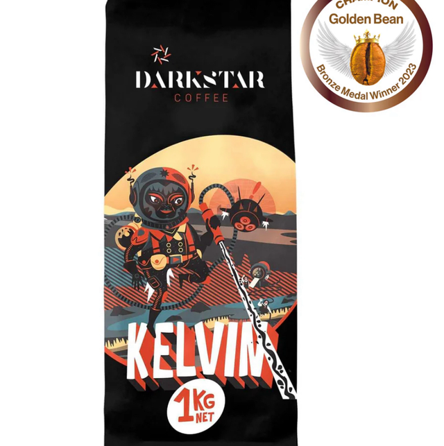 Dark star coffee beans Kelvin 1kg
