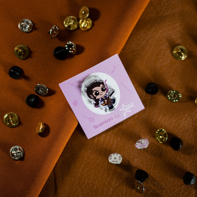 Scanlan inspired pins 