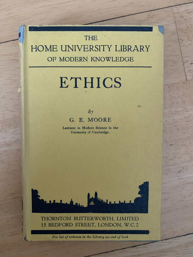 The Home University Library of Modern Knowledge Ethics
