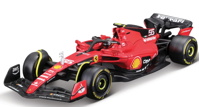 Ferrari F1 SF 23 C. Sainz Bburago 1:43 Formel 1 Liefertermin Dezember 2023