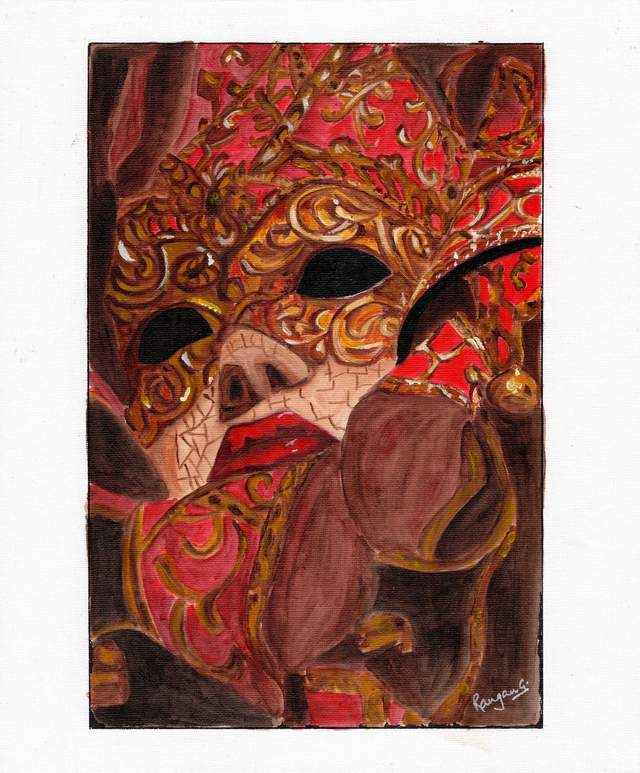 Venetian Mask - A4 print
