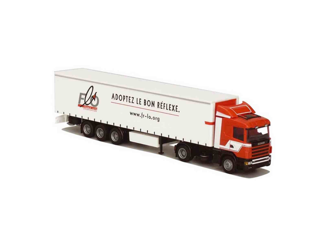 Semi-remorque frigorifique Scania 4R / Transports Perrin FLO AWM 54538 H0