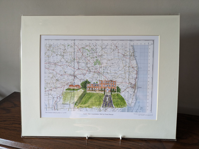 Gunby Hall and gardens, Lincolnshire