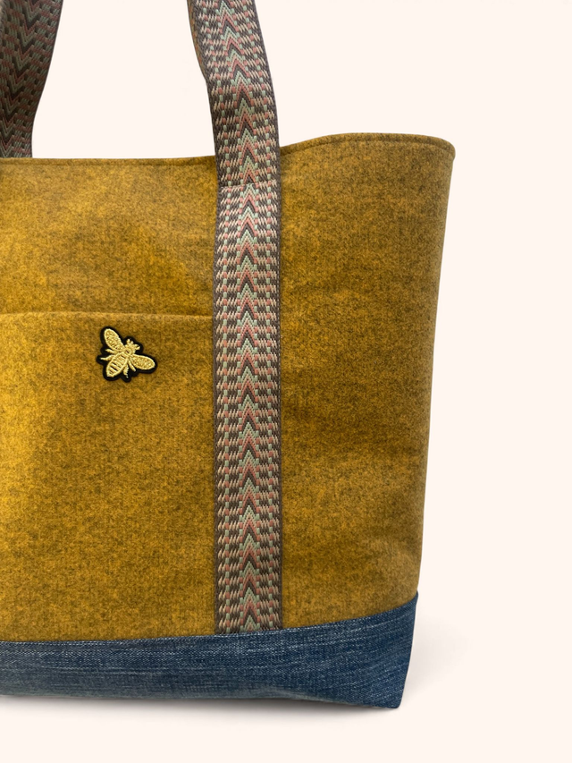 Cabas Essentiel - Eclat d'Hiver Ocre Lumière