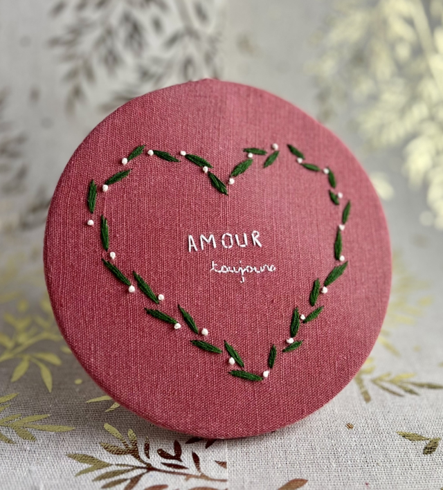Tambour *Amour Toujours* sans cadre 