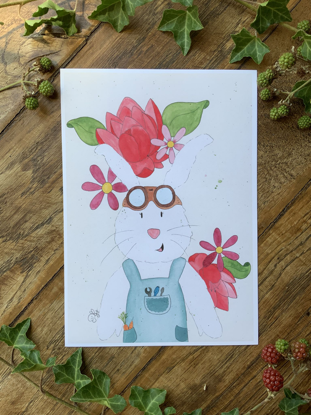 « L’Aventurière » reproduction A5