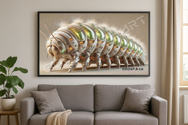 Cadre Chenille Cybernétique (05)