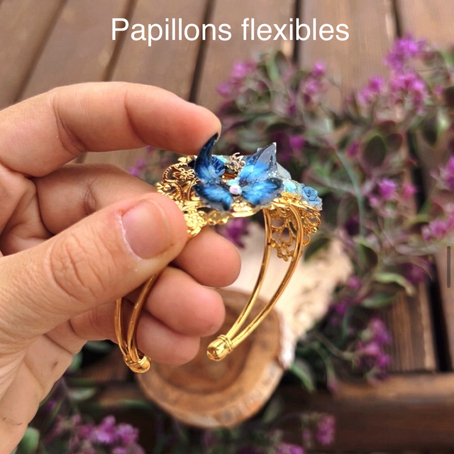 Papillons de cristal