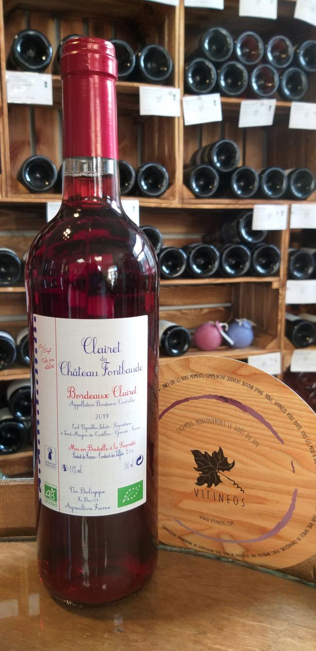 Clairet 2019 - Rosé Sec Tranquille - Château Fontbaude (Christian et Yannick Sabaté)