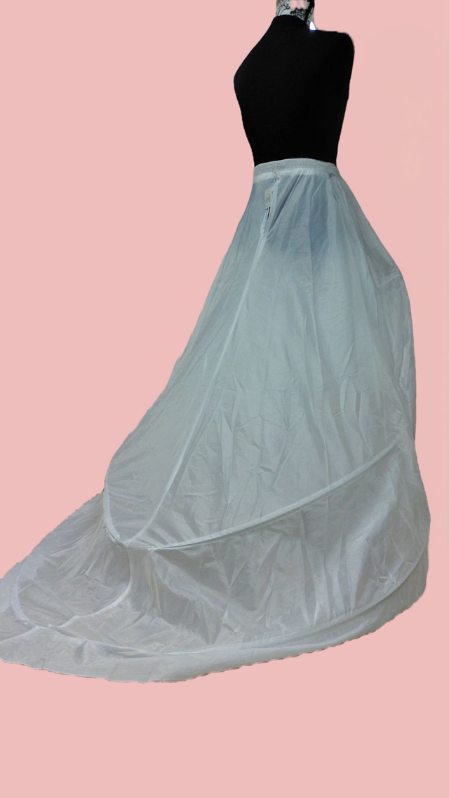 Jupon deux cerceaux traine