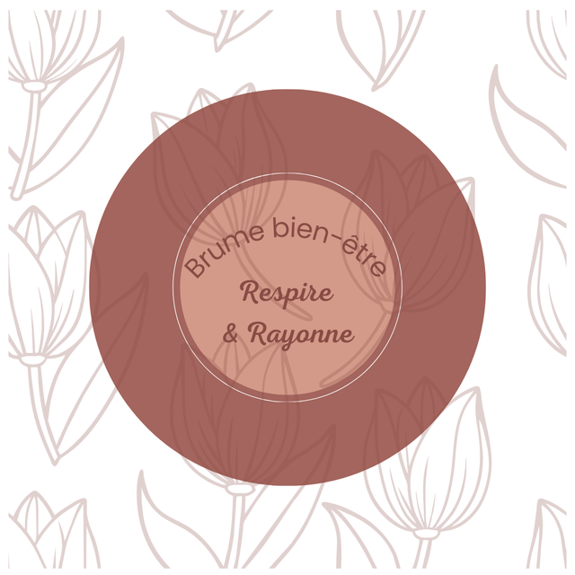 Brume bien-être Respire &amp; Rayonne - 50ml