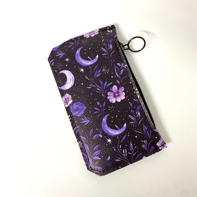 Floral/Moon Purse 