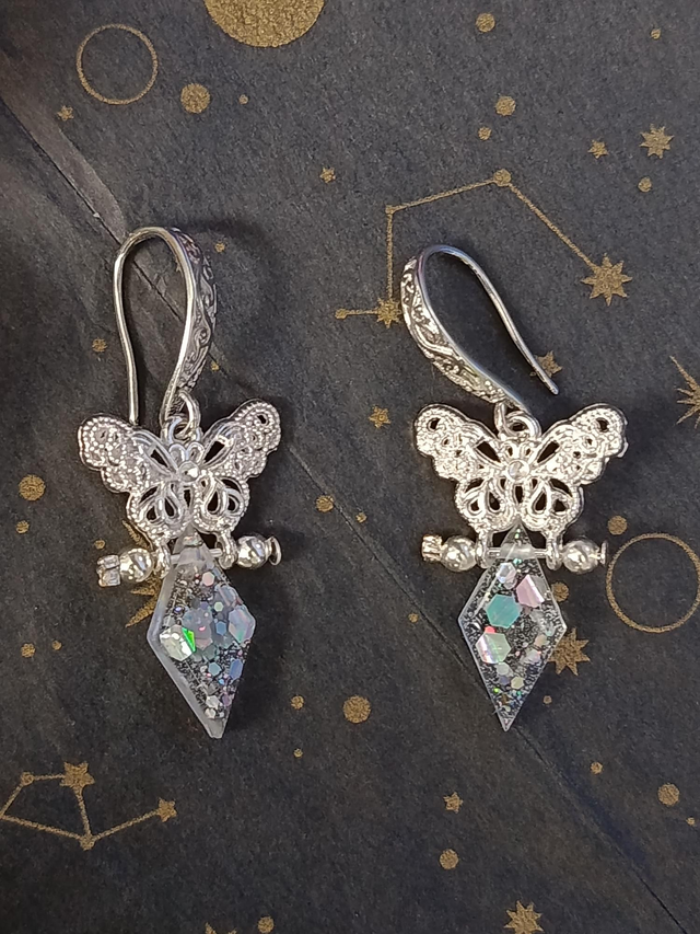 AstreLune - Boucles "Les Ailes d'Astrelune"