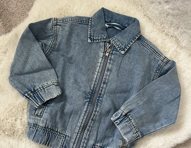 Denim bomber jacket (18-24months)