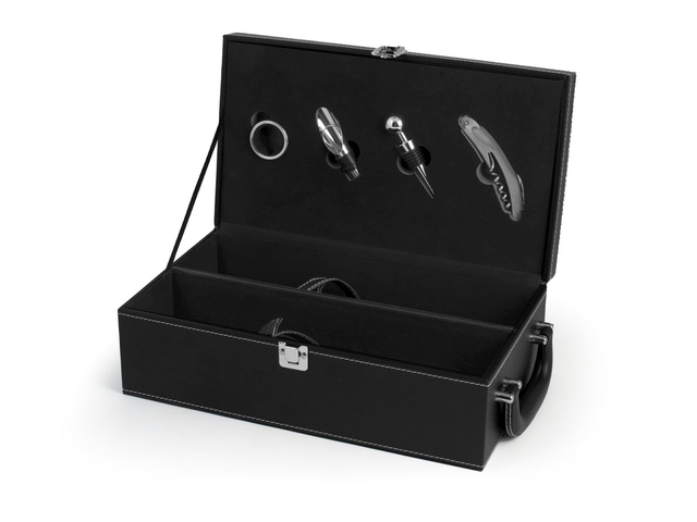 CONFEZIONE ECOPELLE DA 2 BOTTIGLIE 