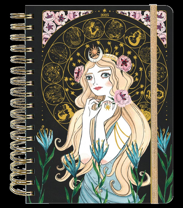 Agenda anual diaria 2025 - María Hesse