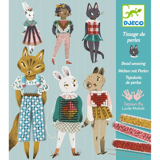 Tissage de perles "Les minettes" - Djeco