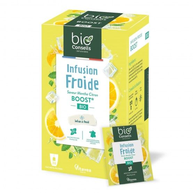 Infusion froide Bio – Détox, Boost et Digestion (Vitavea / Bio Conseils)