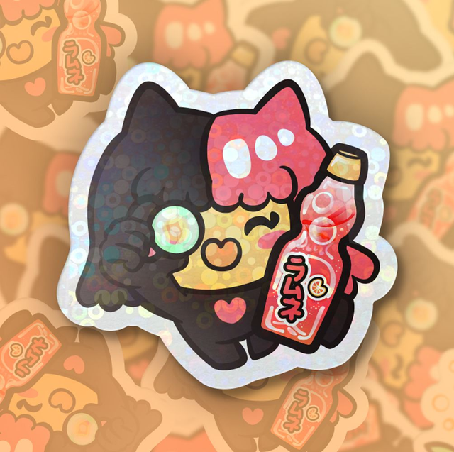 Sticker Holo ♡ Série Ramune