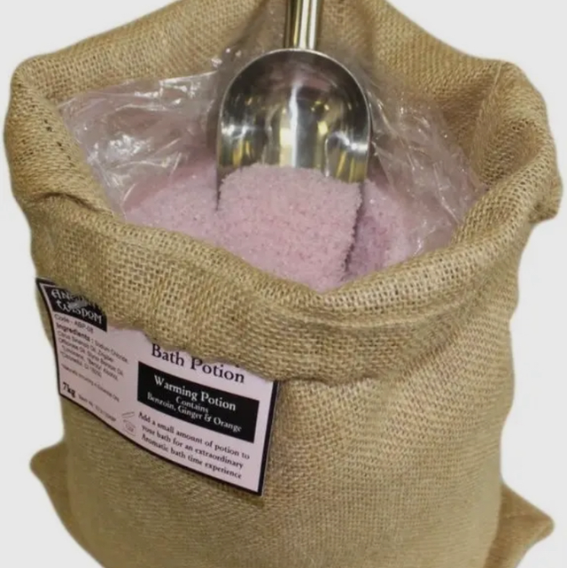 Fill your own bag - Aromatherapy Warming Potion Bath Salts