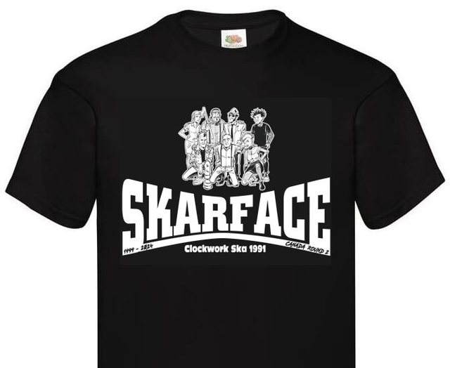 SKARFACE - Tshirt tournée Canada 2024