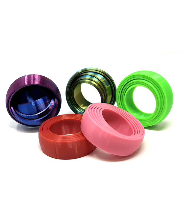 3D Printed Nested Spheres Fidget Toy