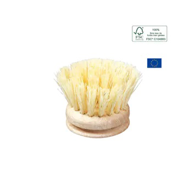 Recharge Brosse Vaisselle Fibres Naturelles Bois