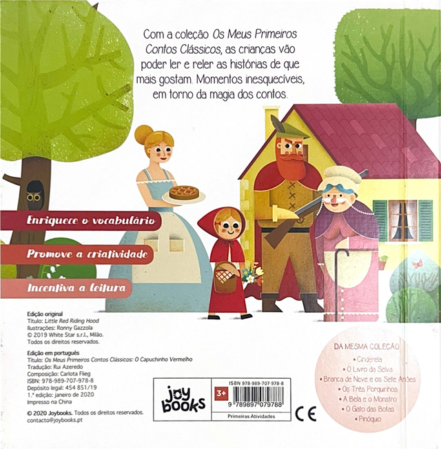 Os Meus Primeiros Contos Clássicos: O Capuchinho Vermelho