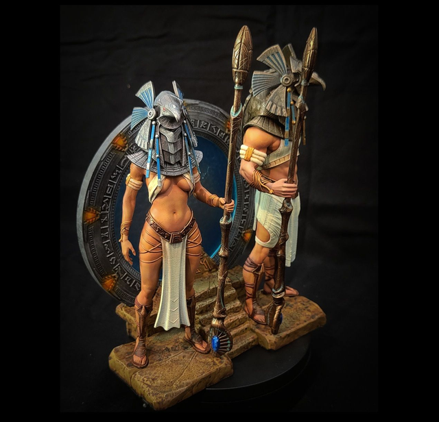 STARGATE 1/10 PEINT. VENDU [dispo à la commande]